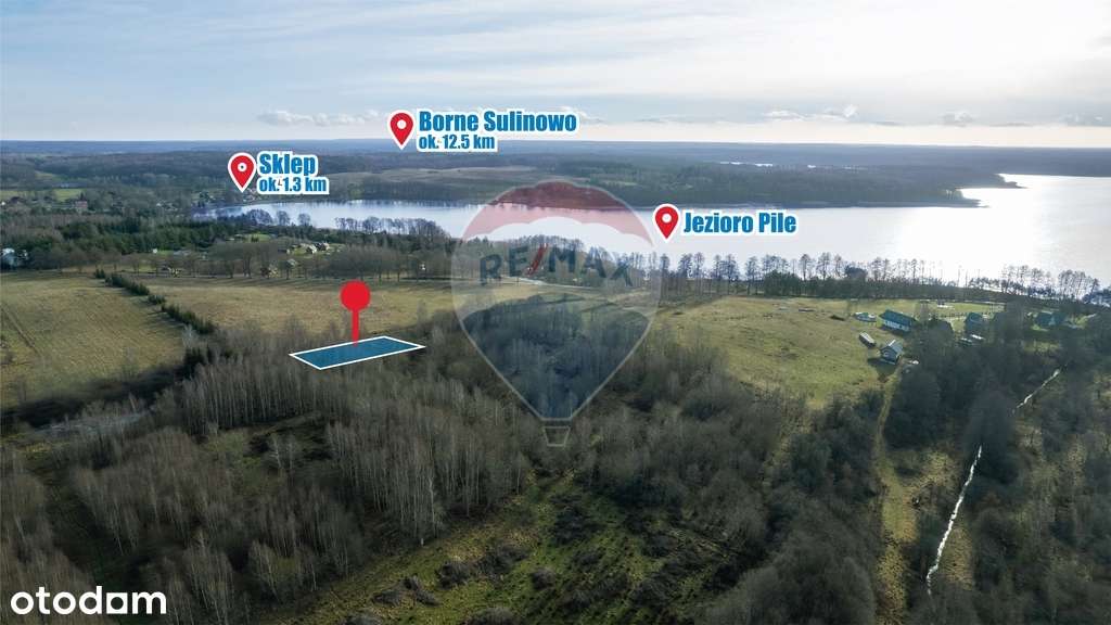 Działka budowlana nad jeziorem! - Pełny obrazek: 5/12