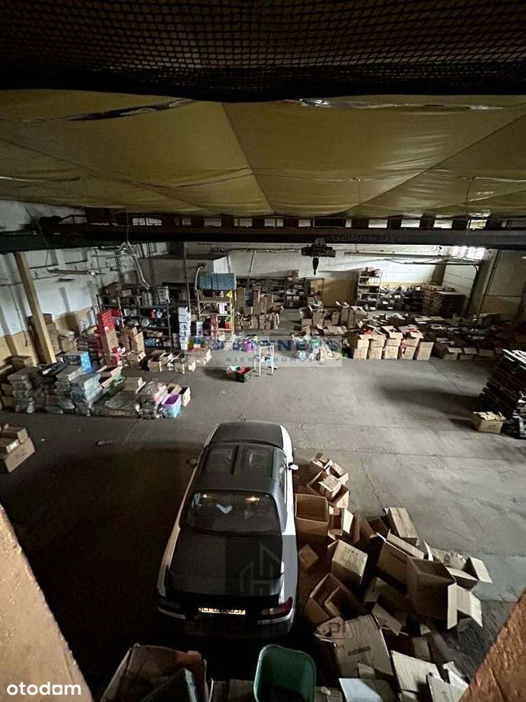 Hala plus biura  magazyny 1200m2 Okazja nowe bramy - Pełny obrazek: 4/7