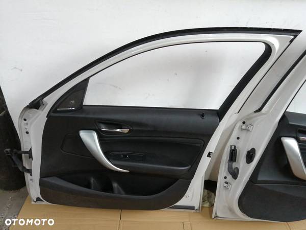 BMW F20 2.0D 118D N47 11-15 PRZED LIFT  AUTOMAT  SPORT LINE KOLOR A96 MPAKIET DRZWI PRAWE PRZÓD PRZEDNIE TYŁ TYLNE ŁADNE KOMPLETNE - 12