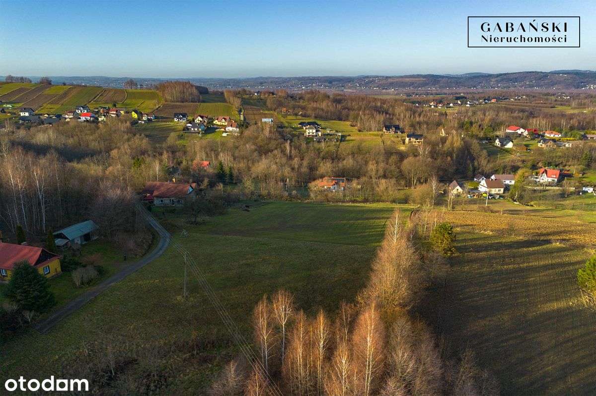 WIDOKOWA DZIAŁKA BUDOWLANA - WOLA STRÓSKA-4