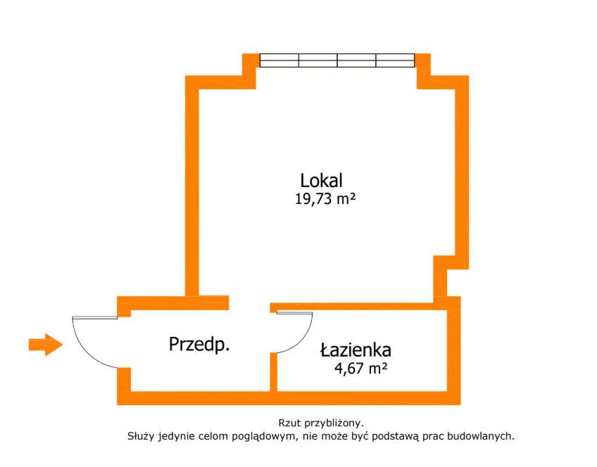 Funkcjonalny lokal w centrum ul. Wigury - Pełny obrazek: 5/7