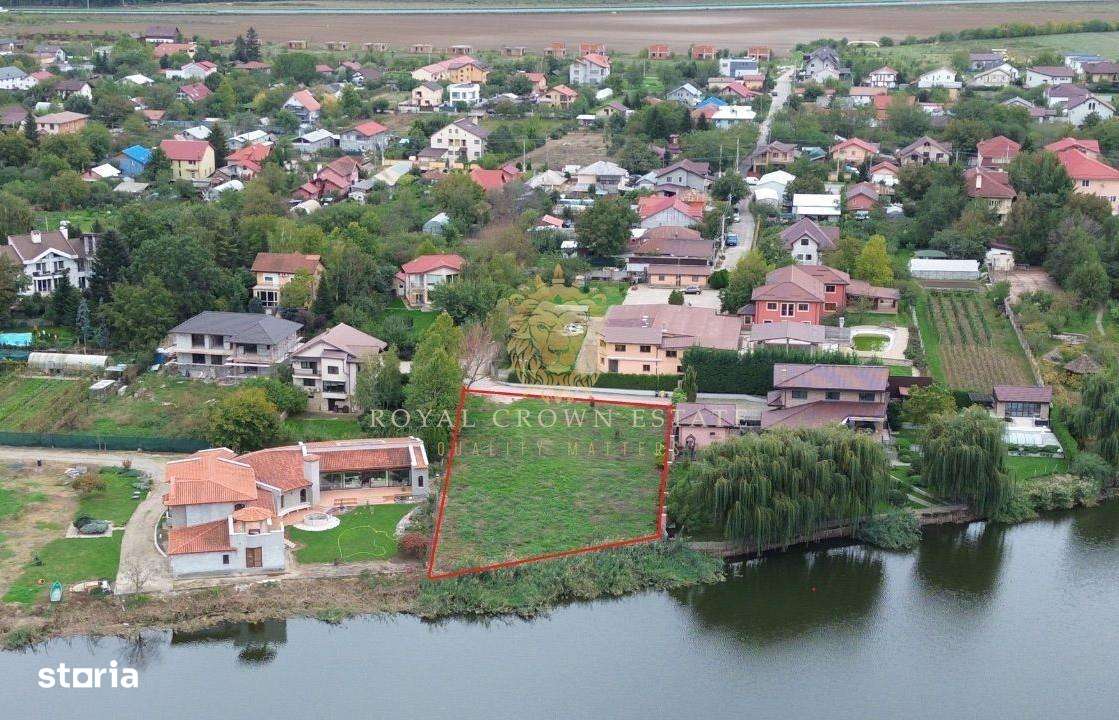 Teren 2175 mp Corbeanca | Acces la lac | Utilitati | Strada privata - Imagine principală: 1/3