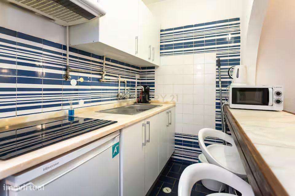 Apartamento T0 com Vista Mar na Costa da Caparica, totalmente equipado-6