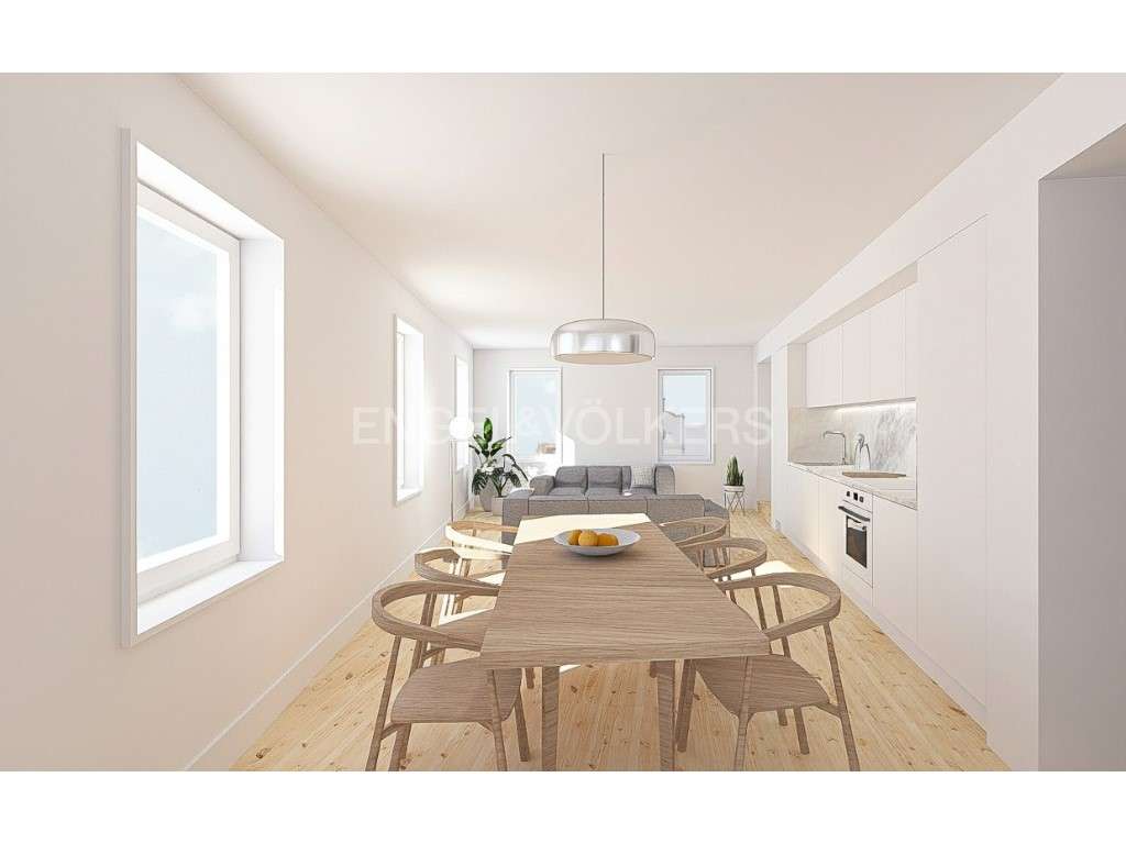 Apartamento Studio no Centro de Setúbal com Piscina e Jardim Privativo - Grande imagem: 5/10