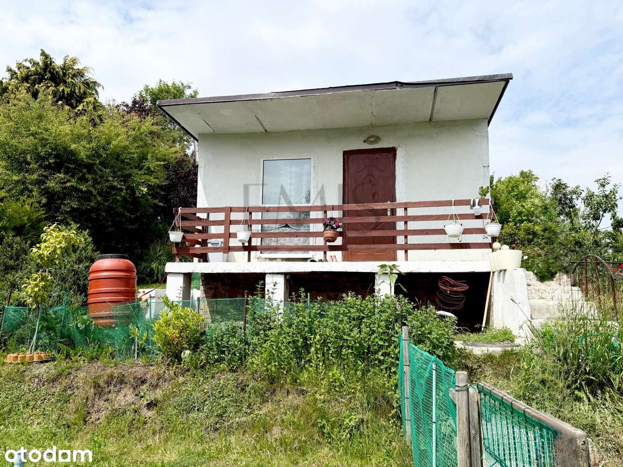 Działka ROD Zielony z domkiem, zadbana-5