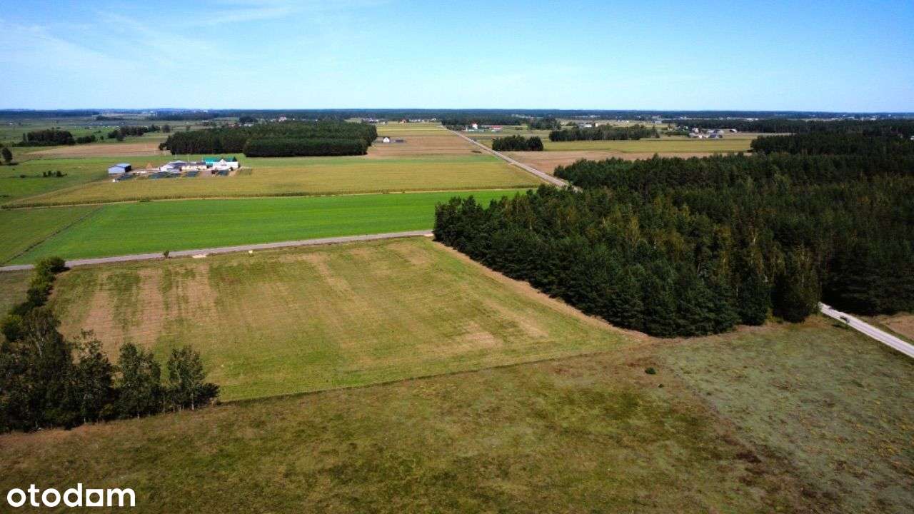 Działka budowlana w okazyjnej cenie 4km od Grajewa - Pełny obrazek: 4/7