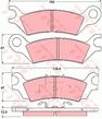 KLOCKI HAMULC. MAZDA 929 82-87    2103700 401 Qual435 - 3