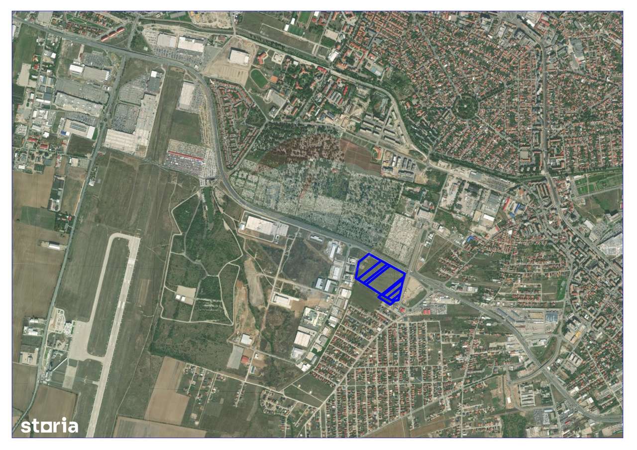 De vânzare Teren Intravilan 68000mp Centura Oradea - Imagine principală: 4/5