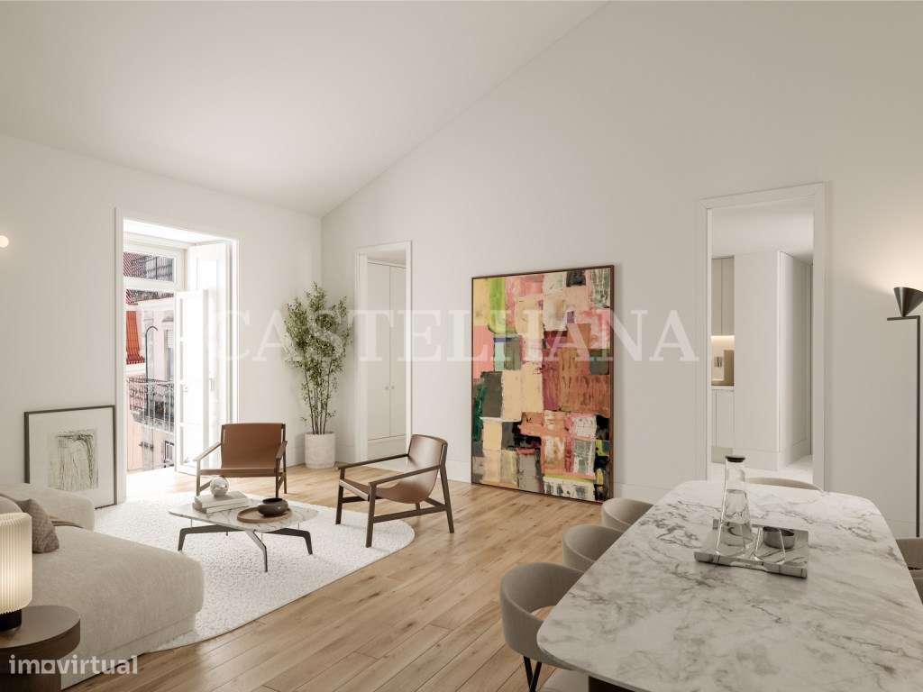 Apartamento T3 em novo empreendimento junto ao Cais do Sodré, Lisboa - Grande imagem: 2/77