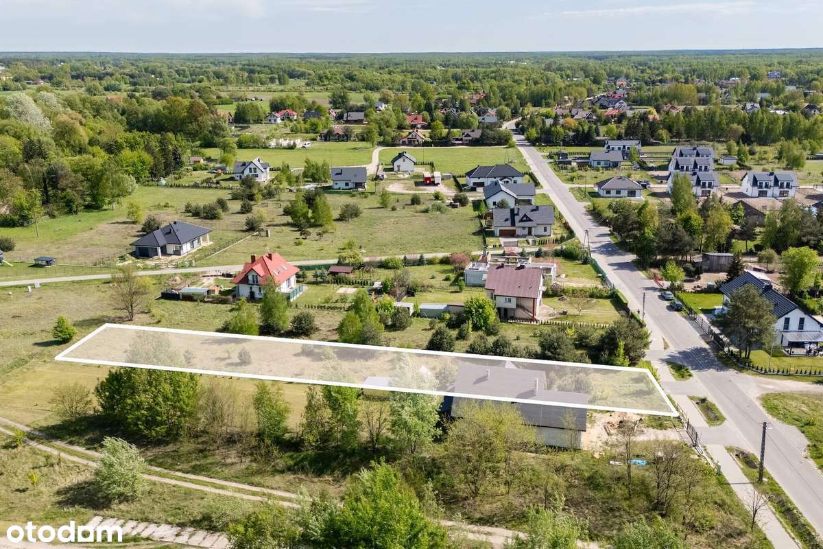 Atrakcyjna działka z mediami i WZ przy drodze asfaltowej - Pełny obrazek: 5/14