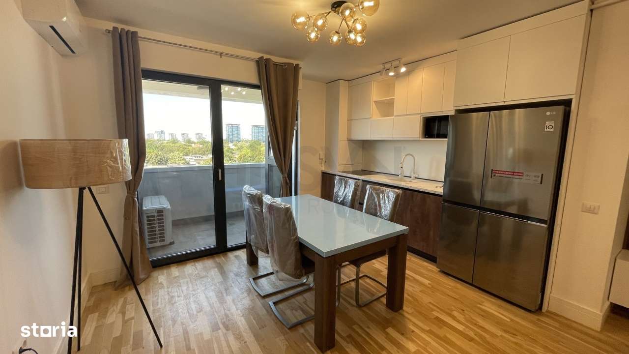 Apartament modern 2 camere I Barbu Vacarescu I Loc de parcare inclus - Imagine principală: 5/15