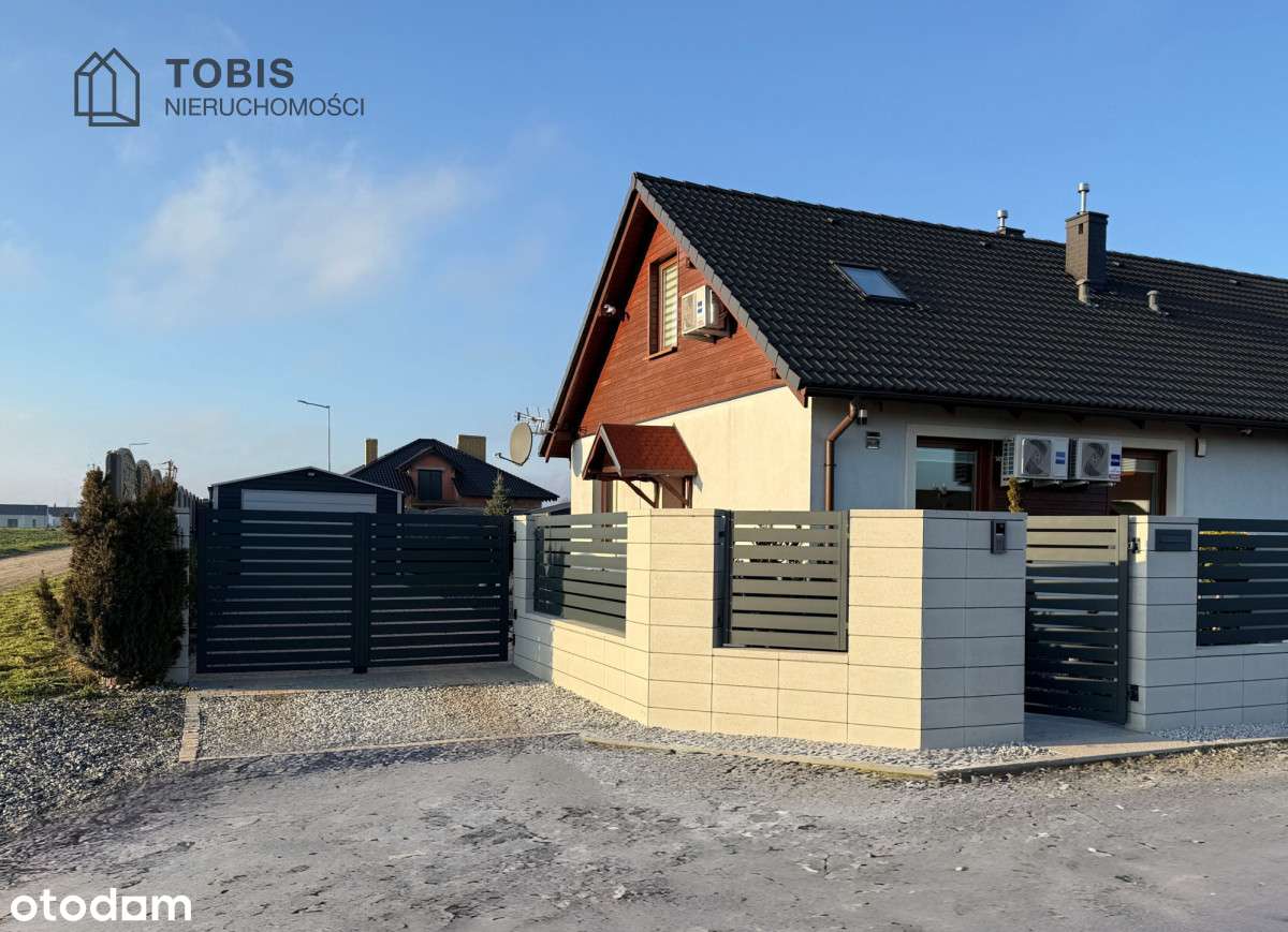 Piekny dom w Kamionkach w zabudowie bliźniaczej-1