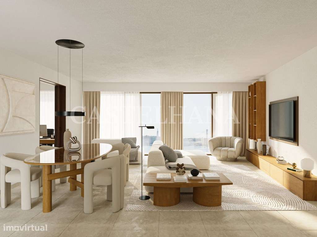 Apartamento T3 com varanda em novo empreendimento em Santos, Lisboa - Grande imagem: 4/40