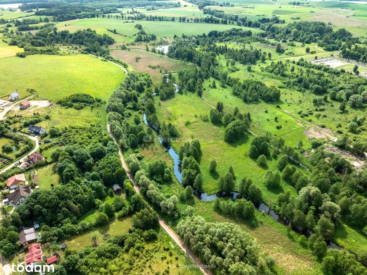 Działka z linią brzegową rzeki Pisy - Pełny obrazek: 4/18