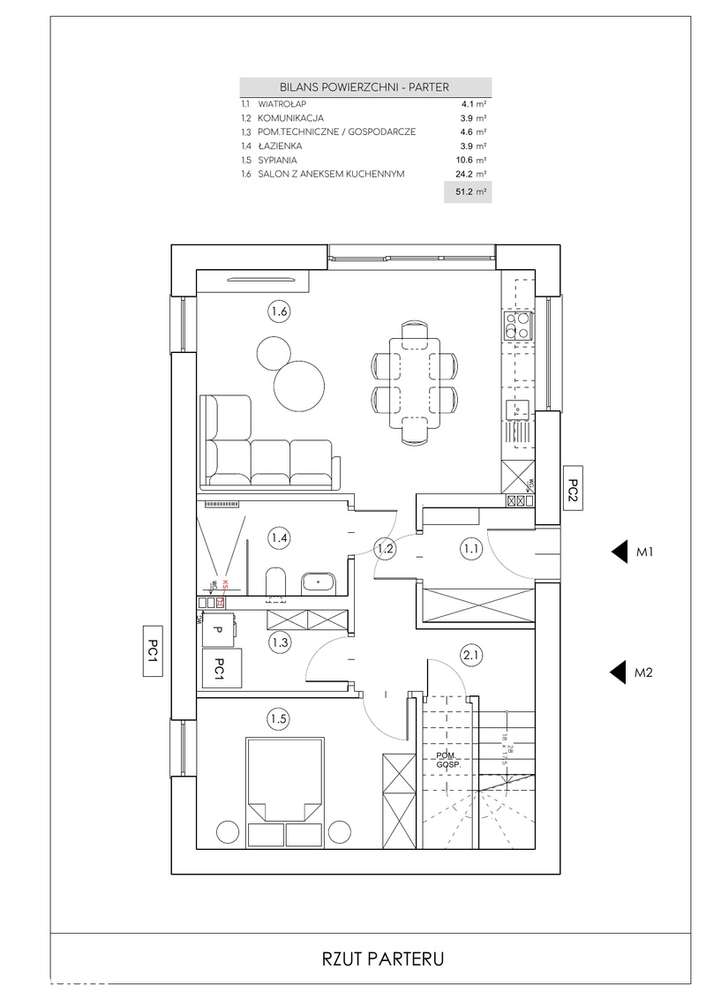 NOWOCZESNY DOM DLA RODZINY W ZACISZU NATURY-8