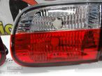 Faróis / farolins traseiros Honda Civic 92-95 3 portas Vermelho Cristal - 6