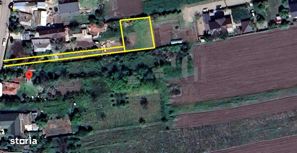 Aroneanu teren 550mp intravilan loc de casa cu toate utilitatile funct - Imagine principală: 1/4