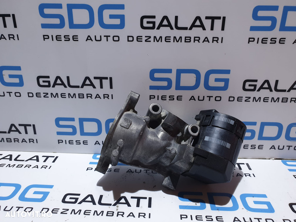 Supapa Valva EGR Fiat Ulysse 2 2.0 D 2002 - 2011 Cod 9681825280 - 4