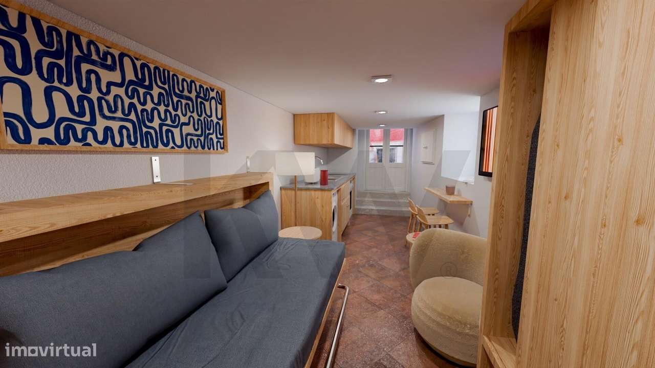 Acolhedor Estúdio T0 no Centro de Alfama-7