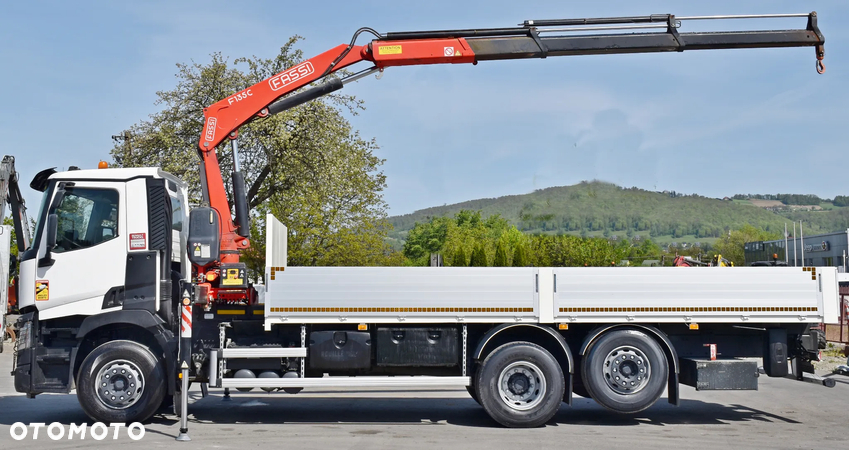 Renault C 380 * SKRZYNIA 7,05 m + FASSI F 173 C + PILOT * STAN BDB! - 5