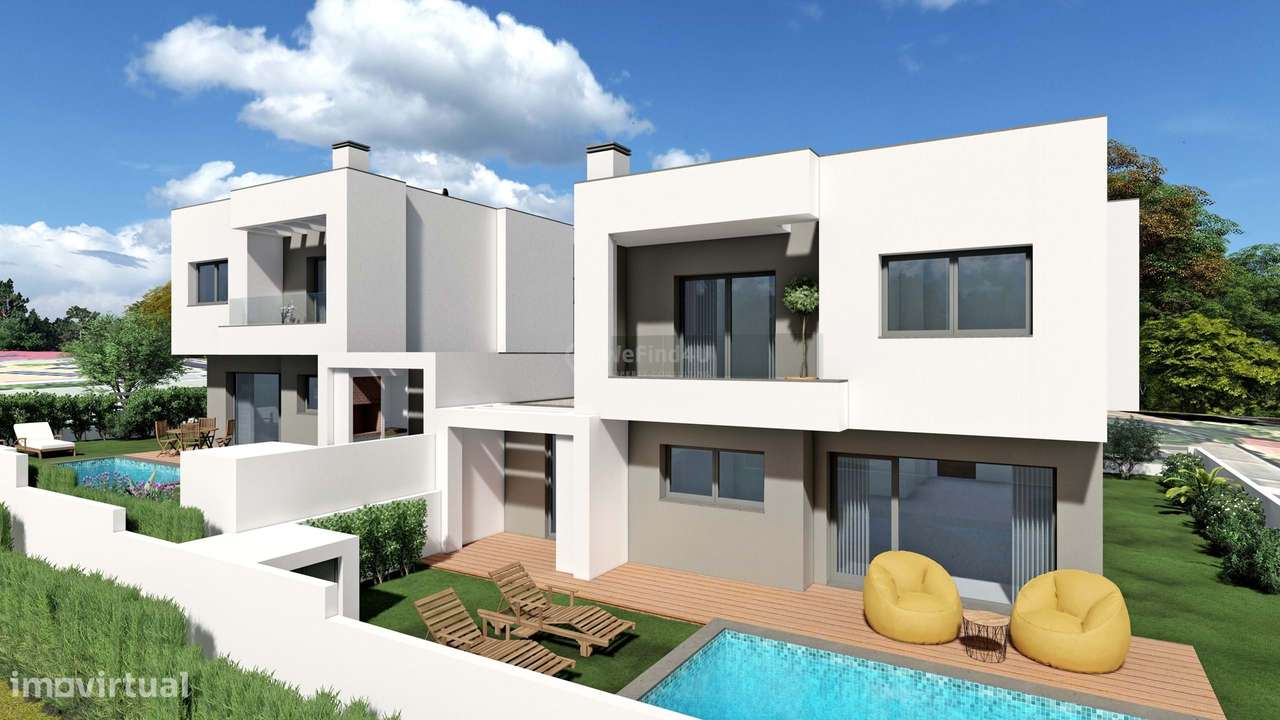 Última oportunidade! Moradia T4 nova com piscina, jardim e ótima expos-8