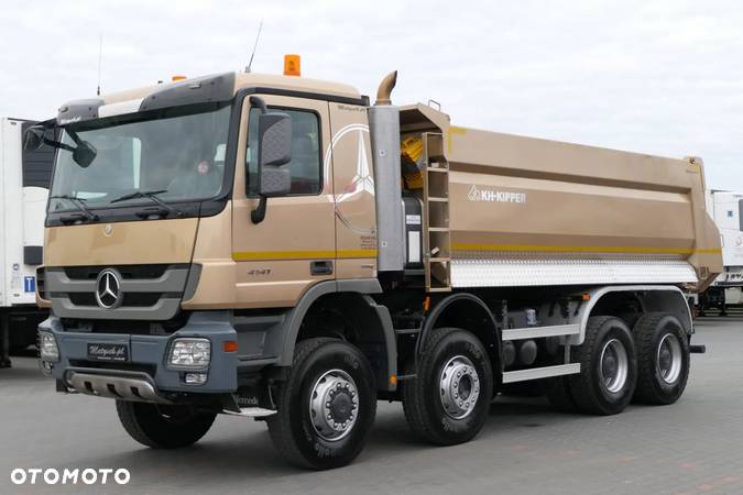 Mercedes-Benz ACTROS 4141 / 8X6 / WYWROTKA TYLNOZSYPOWA / KH-KIPPER / - 7