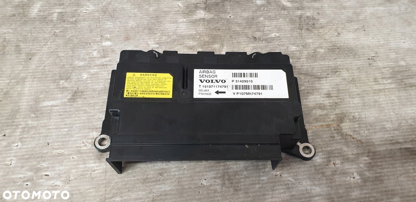 VOLVO V40 II STEROWNIK MODUL AIRBAG PODUSZEK 31429510 - 1