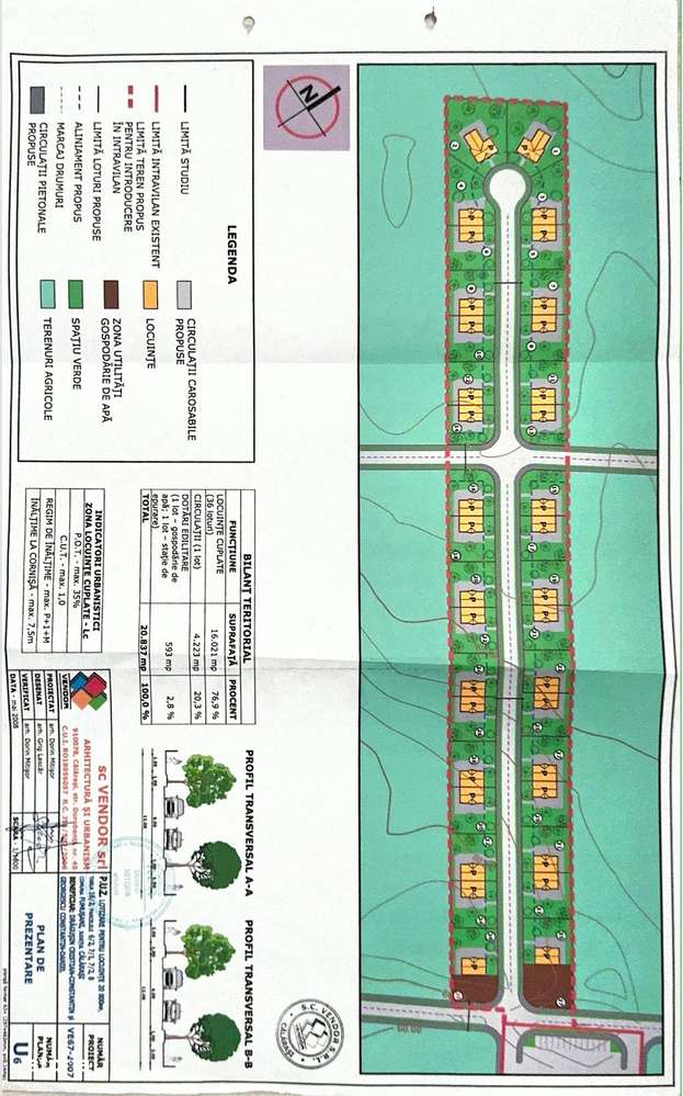 Loturi teren/ PUZ/ TSV Frumusani - Imagine principală: 3/4