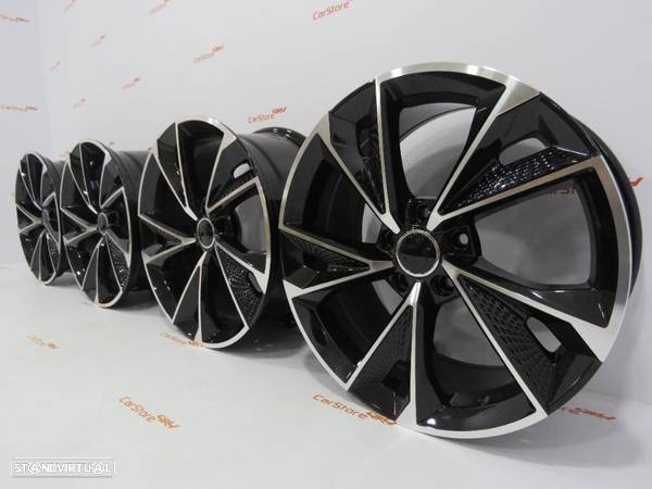 Jantes Look Audi RS7 19 x 8.5 et 30 5x112 Black - 7