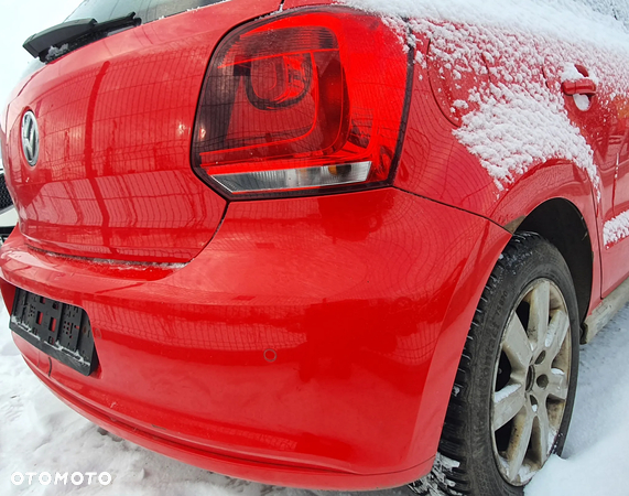 VW Polo 6R Zderzak Tylny Tył Kol. LP3G PDC Czujniki - 6