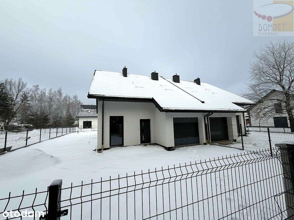 Bliźniaki w stanie deweloperskim 138 m2 Żabia Wola-1