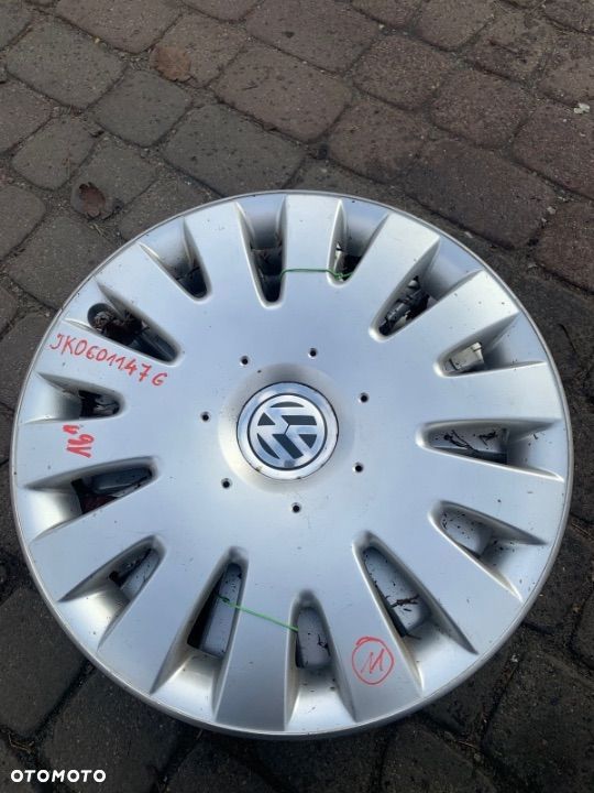 ZESTAW KOŁPAKÓW KOŁPAKI 4 SZTUKI VOLKSWAGEN 16 1K0601147G - 1