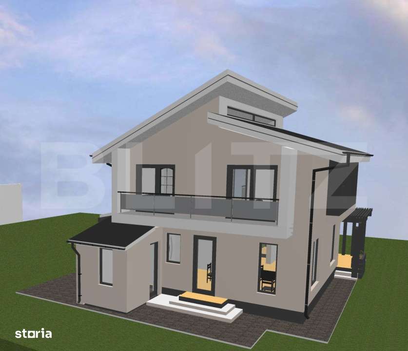 Casa individuala 4 camere Cristian,casa la rosu! - Imagine principală: 2/18