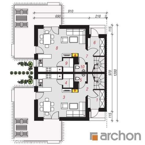 Zabudowy czworacze/ostatni wolny w segm.A-7