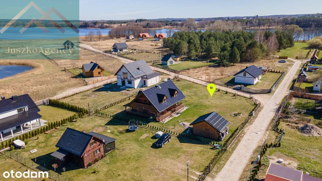 Urokliwa działka 200 metrów od jeziora. Ogrodzona-10