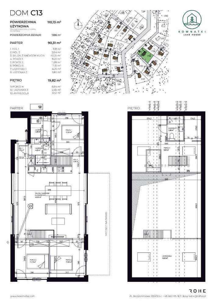 Komfortowy dom 5-pokojowy wśród natury – jezioro, las i spokój - Pełny obrazek: 2/18