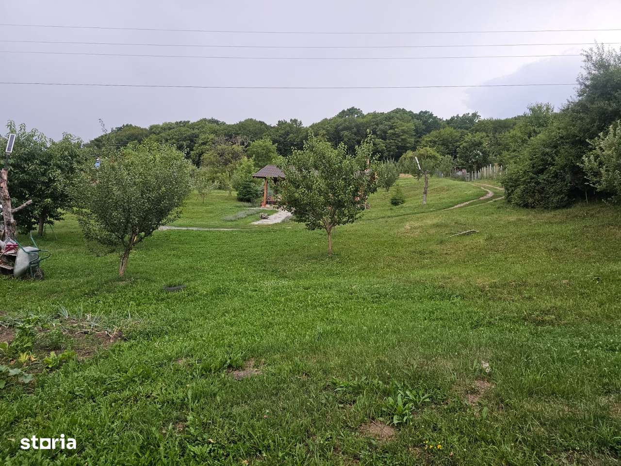 Teren 1.16 ha Valea Rusului – curent, 2 fântâni, căsuță + foișor-6