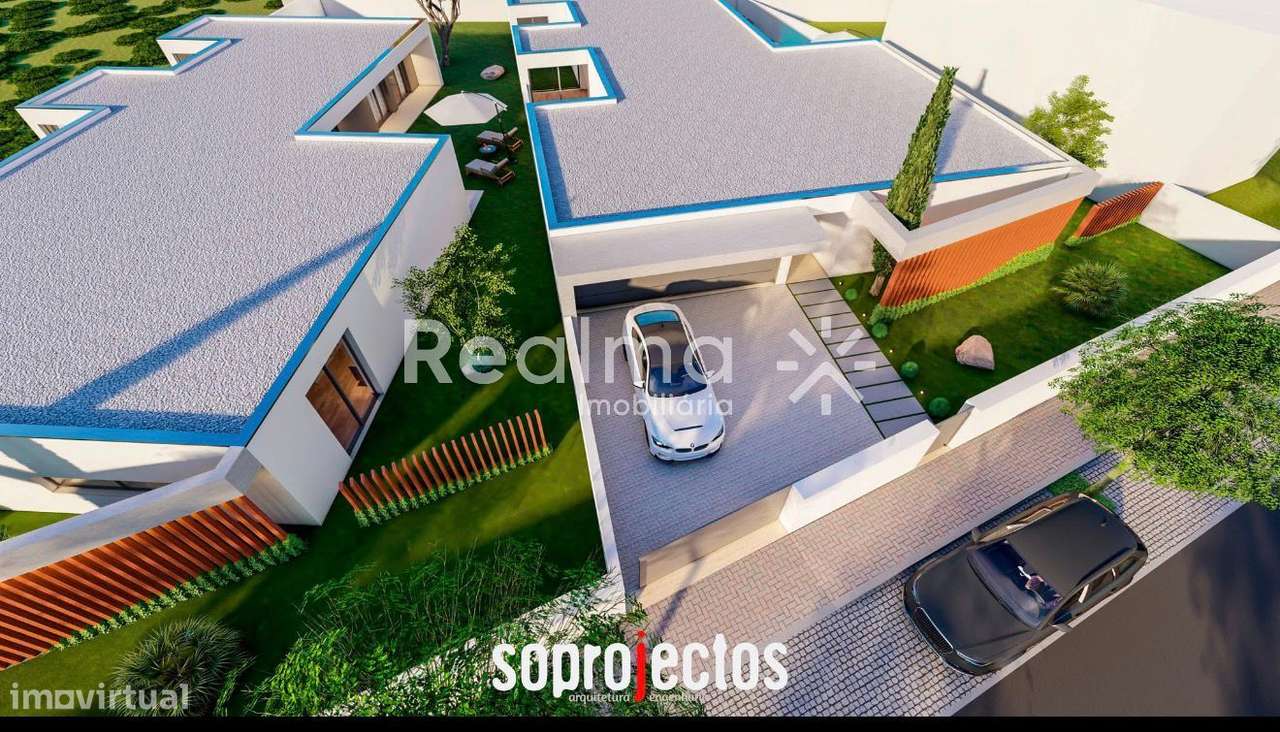 Moradia Térrea T3+Escritório com Piscina Em Estrutura| Vila Frescain - Grande imagem: 5/18