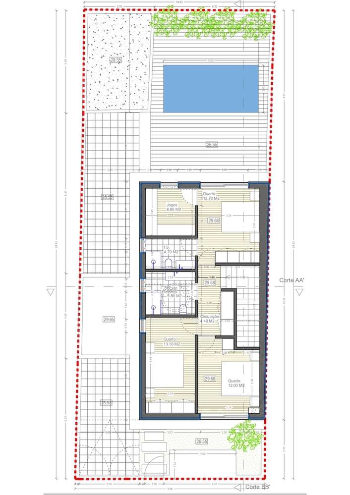 Moradia Geminada T3 Venda em Perafita, Lavra e Santa Cruz do Bispo,Mat-14