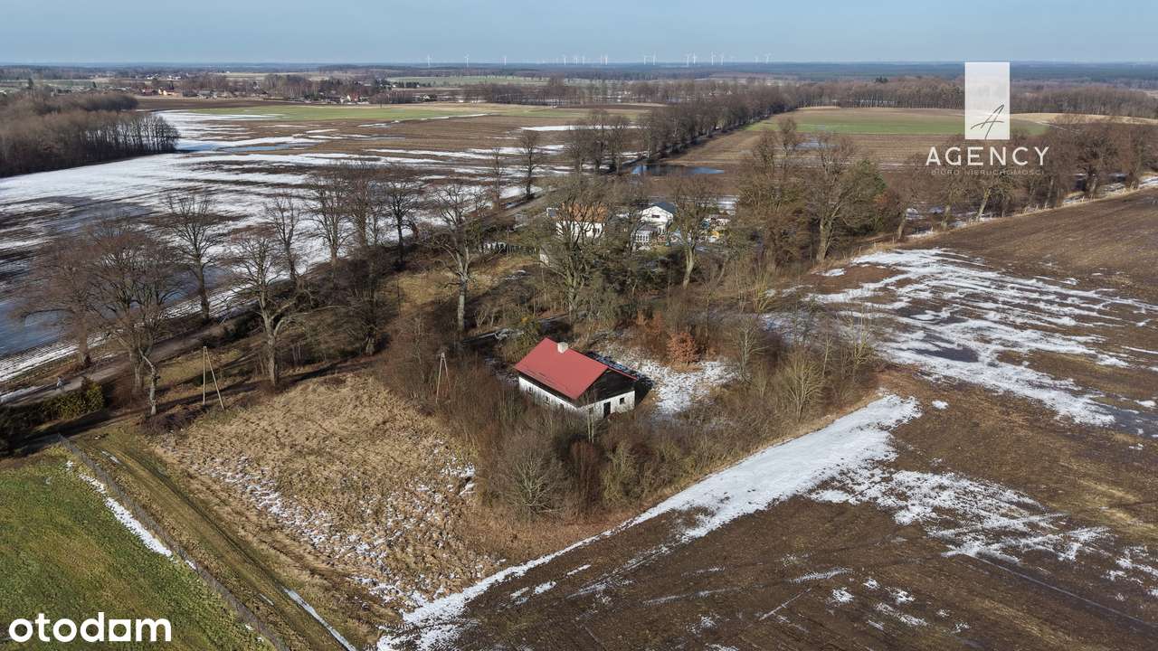 Dom wolnostojący 88 m² do remontu, działka 1200 m² Janiewice k. Sławna-5