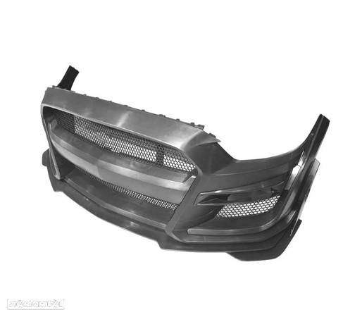 PARA-CHOQUES FRONTAL PARA FORD MUSTANG 15-17 LOOK GT500 PRETO - 2