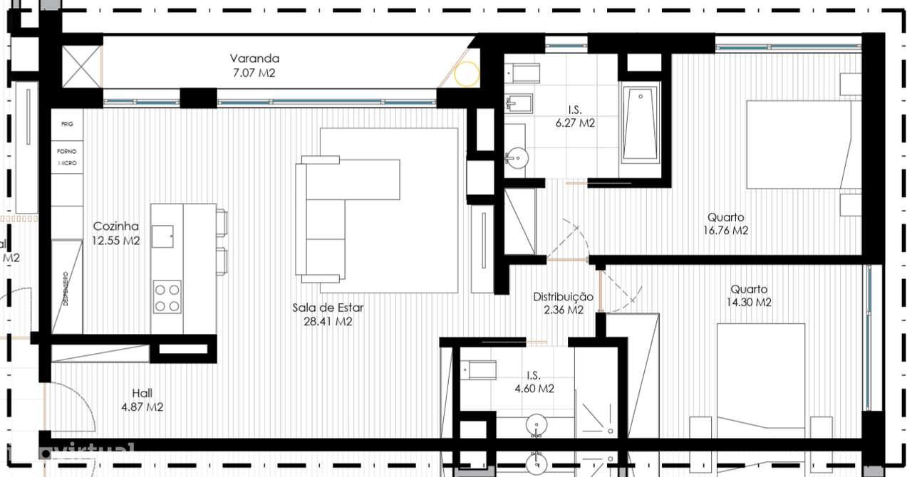 Apartamento Premium em Nogueira e Silva Escura, Maia-37
