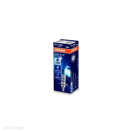 Bec auto cu halogen OSRAM H1 12V 55W COOL Blue Intense; 20% mai multa lumina; albastru; P14.5s; 1 buc. 64150CBI - 1