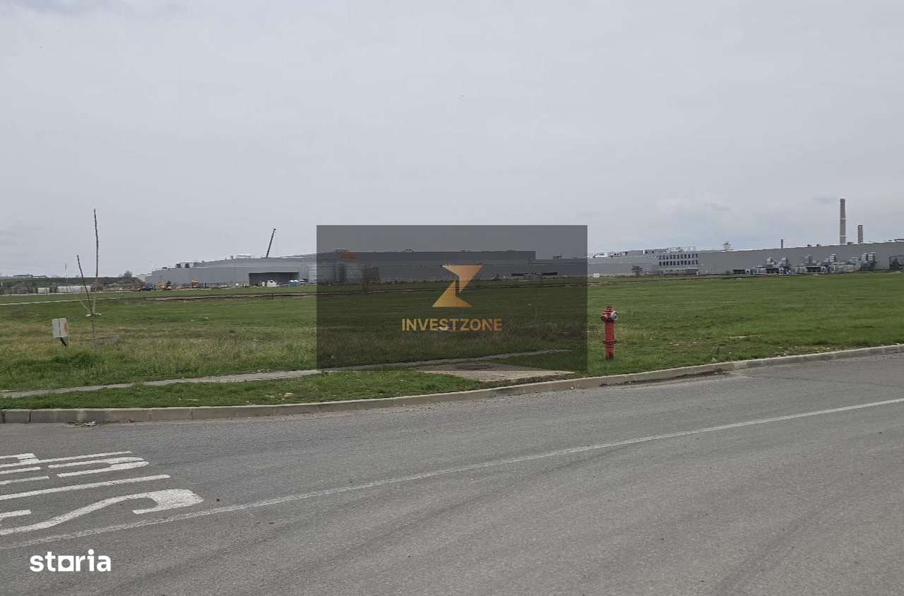 InvestZone vinde teren  5500mp in  zona parcul industrial 1 Oradea - Imagine principală: 3/3