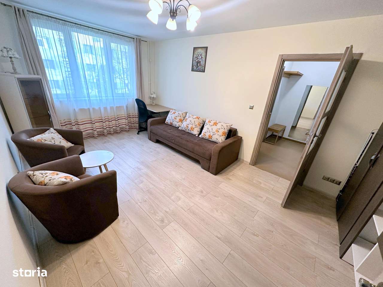 2 camere, mobilat modern, zona semicentrala, zona Piata Mihai Viteazu - Imagine principală: 4/10