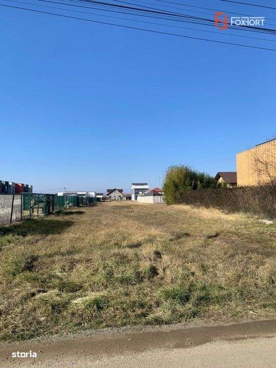 Teren 2244 mp in Dumbravita, toate utilitatile, ideal rezidential sau - Imagine principală: 3/4