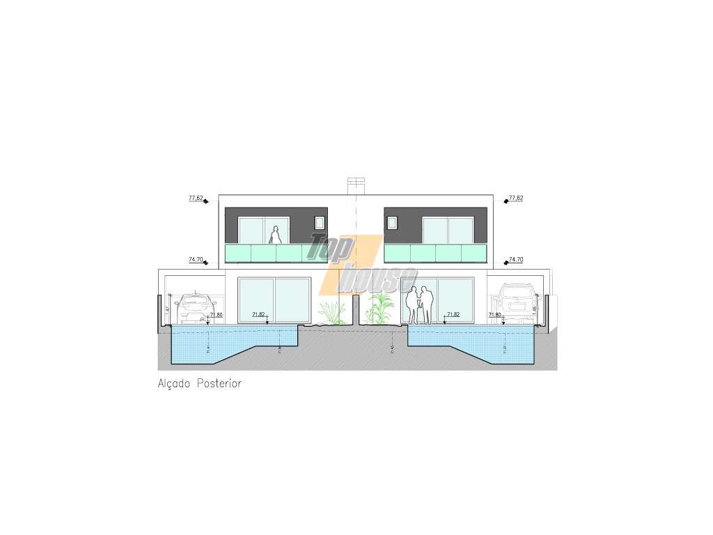 Moradia Geminada T4 Redondos Fernão Ferro - Grande imagem: 4/8