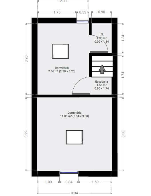 Moradia T2 no Típico Bairro do Quebedo, Charme e Tradicional no Coraçã-25