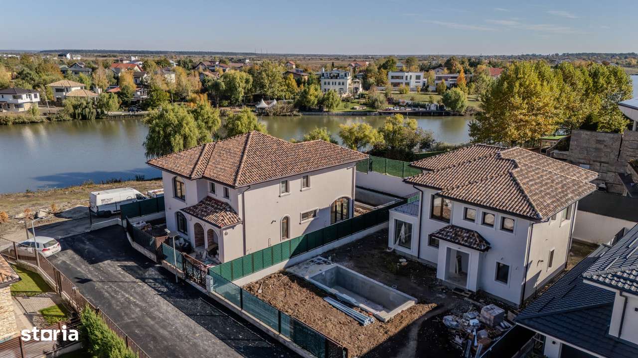 Vila moderna cu vedere la lac, ambient intim si elegant, piscina-0