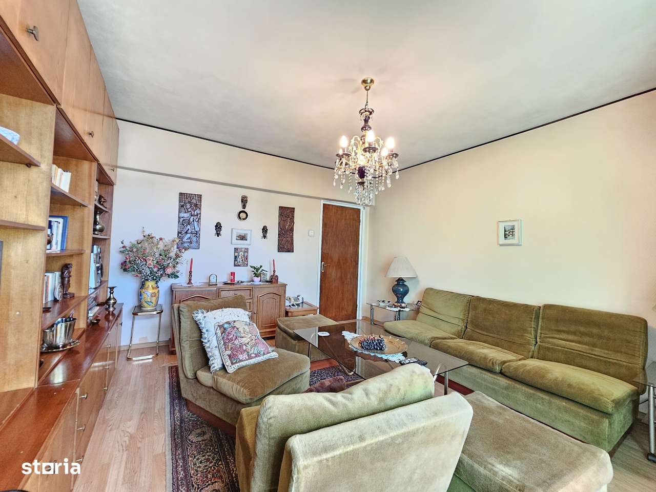 Titan- 3min metrou| Ap. decomandat cu 3 camere in bl. rebilitat!-1